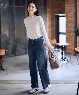 ANY L 【新色追加】シアーコンビタートル エクリュレース