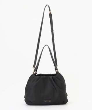 LA BAGAGERIE ナチュラルタックトート ブラック