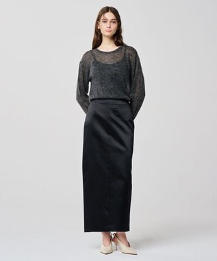 uncrave 【手洗い可】シルキーニット カップ付き キャミソール（uncrave WHITE） スレート