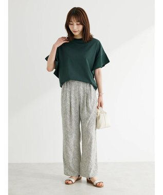 Green Parks フレアスリーブドッキングプルオーバー Green