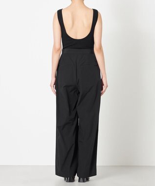 NAVE 【Nave・洗える】ドライタッサー パンツ ブラック系