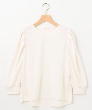 組曲 ライトアムンゼンジャージーバックリボン トップス アイボリー系