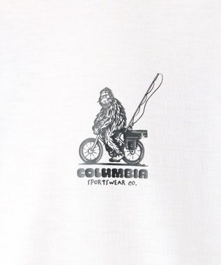 Columbia Columbia/ シダートレイルバックグラフィックTシャツ /コロンビア White Ride Squatch