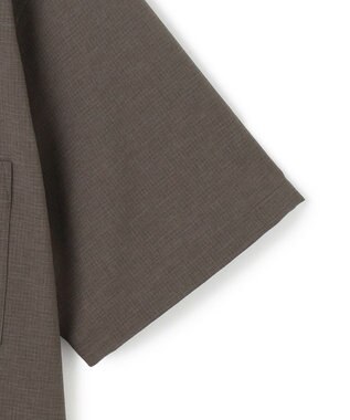 UNFILO MENS 【メンズノンノWEB掲載】BREEZEMOVE シャツ【東レ開発素材】 モカ