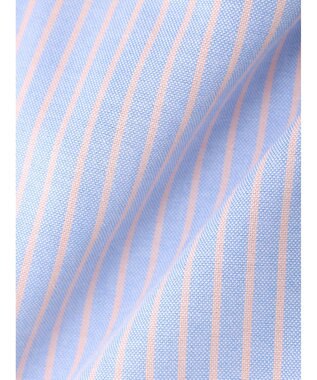 Green Parks ストライプレースアップシャツ Stripe