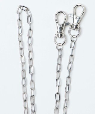 WEGO シンプルチェーンストラップB シルバー