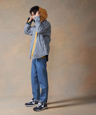 J.PRESS MEN ストレッチシルケットデニム ブルー系