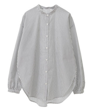 AMERICAN HOLIC ＳＥＴ　イージーケアロングシャツ＋ポンチベスト Stripe