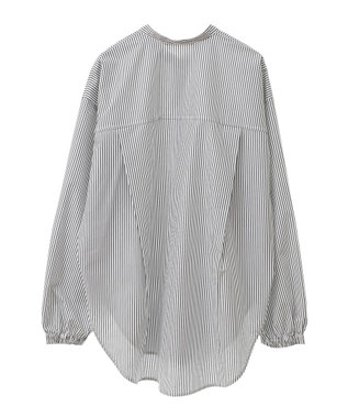 AMERICAN HOLIC ＳＥＴ　イージーケアロングシャツ＋ポンチベスト Stripe