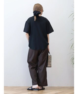 AMERICAN HOLIC 異素材ショルダー切替カットプルオーバー Black