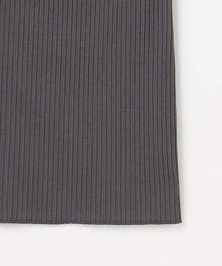 J.PRESS LADIES 【洗える】リブ ナロー スカート スレート系