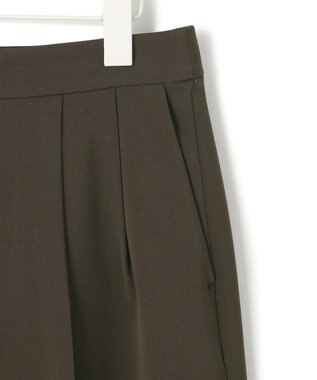 ICB L 【新色追加・防シワ・速乾・洗える】Fied ワイドパンツ カーキ系