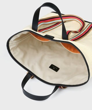 Paul Smith PSキャンバス トートバッグ ライトベージュ