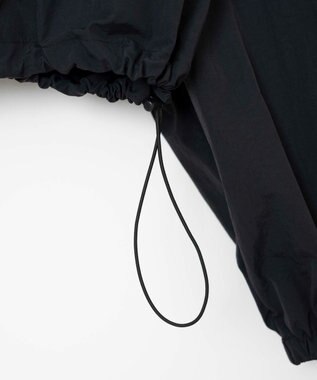 WEGO ショートナイロンブルゾン ブラック