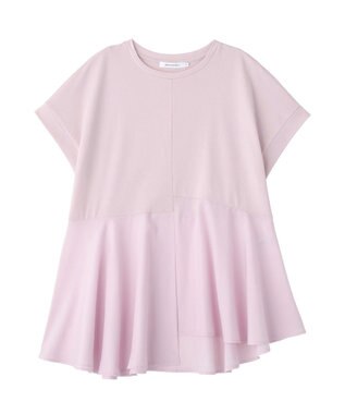 AMERICAN HOLIC アシンメトリーペプラム ドッキングプルオーバー Pink
