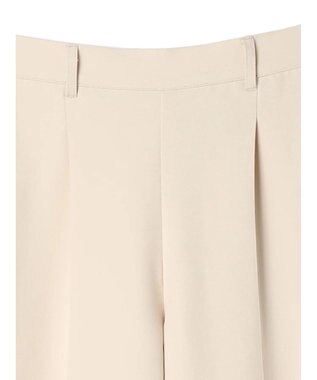 Green Parks きれいシルエットワイドパンツ Ecru