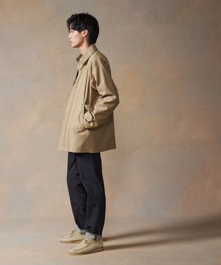 J.PRESS MEN ストレッチシルケットデニム ネイビー系