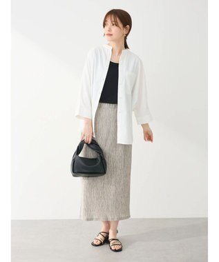 Green Parks いろいろ機能　ドルマンシャツ Off White