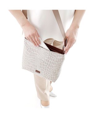 IBIZA ココディーロ　ショルダーバッグ(Ｍ) ベージュ