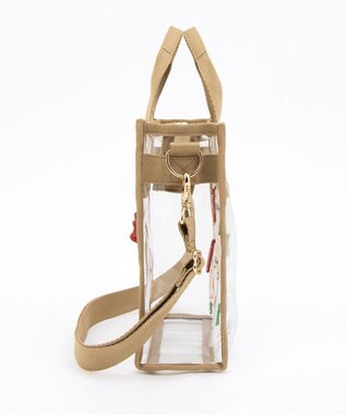 LeSportsac CLEAR MINI N/S TOTE/ハリボーゴールドベアーズ/クリア ハリボーゴールドベアーズ/クリア