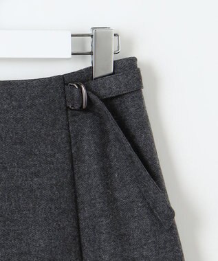 J.PRESS LADIES 【セットアップ対応】コンパクトジャージー スカート グレー系