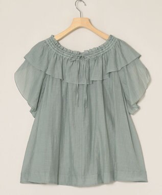 ONWARD Reuse Park 【組曲】ブラウス春夏 グリーン