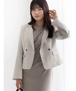 Te chichi フレア袖クロップトテーラードジャケット【AOYAMA FASHION ASSOCIATION × Te chichi】