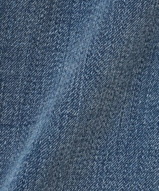 J.PRESS LADIES S 【洗える】裏起毛ストレッチ デニム パンツ ユーズド系