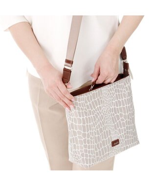 IBIZA ココディーロ　ショルダーバッグ(Ｍ) ベージュ