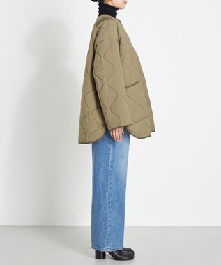 NAVE ライナーキルトアウターsize1 カーキ系