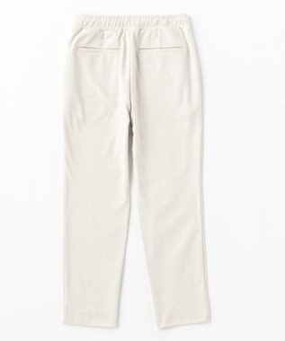 UNFILO 【アルガンオイル】裏起毛ドロストスティック パンツ アイボリー