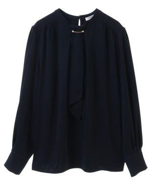Green Parks ２ｗａｙボウタイブラウス Dark Navy