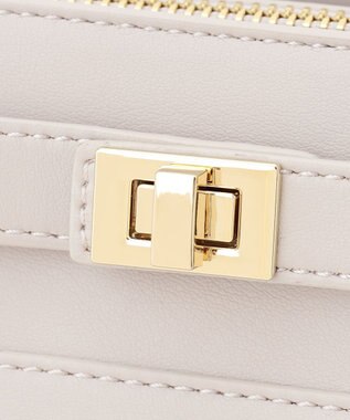 J.PRESS LADIES 【2way・セットアイテム】ノーブルショルダー バッグ ライトグレー系