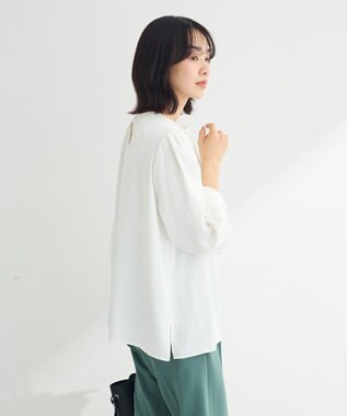 Green Parks ２ｗａｙボウタイブラウス Off White