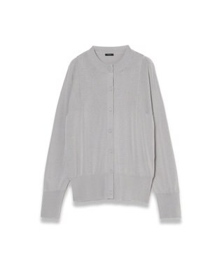 JOSEPH 【WEB&OUTLET限定・洗える】コットンシルクリブ　カーディガン
