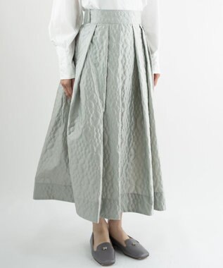 muuc 【土の凹凸を表現したナイロン素材】テレイン スカート