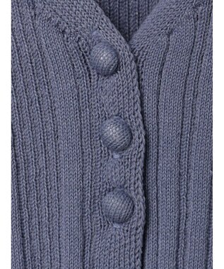 earth music&ecology ＳＥＴ２点ショートカーディガン＋レイヤードタンク Blue