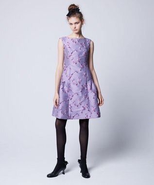 TOCCA 【洗える】RIBBON WALTZ ドレス ライラック系