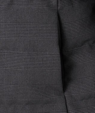 J.PRESS LADIES S 千鳥&グレンチェック ショート ダウン コート グレー系3