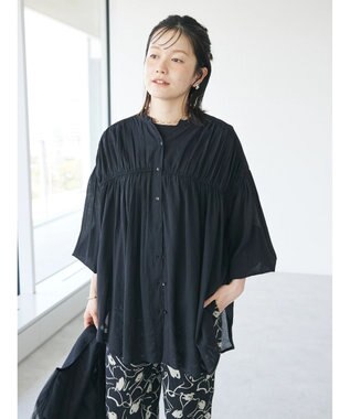 CRAFT STANDARD BOUTIQUE ヴィンテージボイルシャーリングシャツ Black