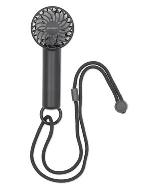 WEGO 【冷却/携帯扇風機/熱中症対策】カラビナ付ハンディファン ダークグレー