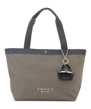 TOCCA 【chayさん着用・3/22(日)までの完全受注生産】PIECE OF MY ESSENCE CUSTOMIZED BAG カスタマイズ バッグ グレー×バッグ