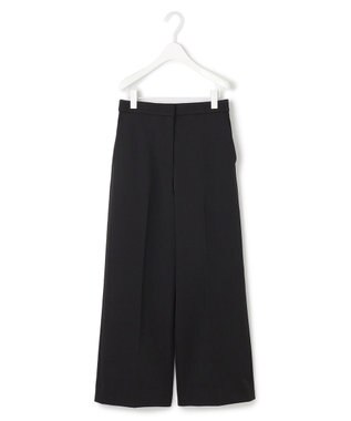 ICB 【洗える】 Peツイルダウンファブリック ワイドパンツ ブラック系