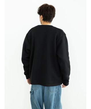 CRAFT STANDARD BOUTIQUE ニットフリースカーディガン Black