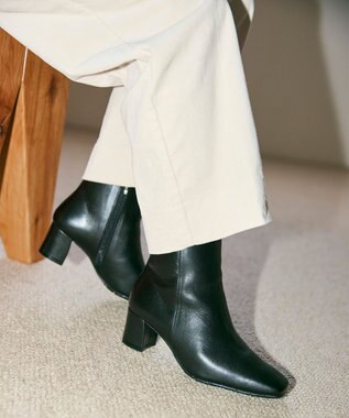 Pointer 【石岡真実さん着用】本革ショートブーツ