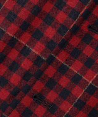 J.PRESS MEN 【J.PRESS ORIGINALS】Wool Nylon Refine Tartan Check 3B Sack Jacket / Japan Made レッド系4