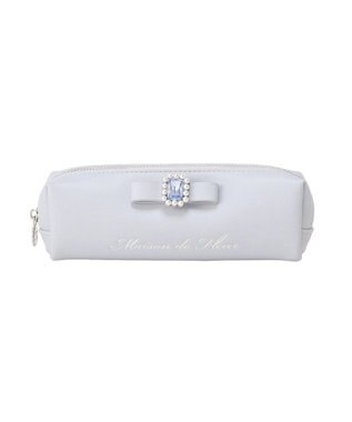 Maison de FLEUR ブルーマニアロングポーチ Grayish Blue