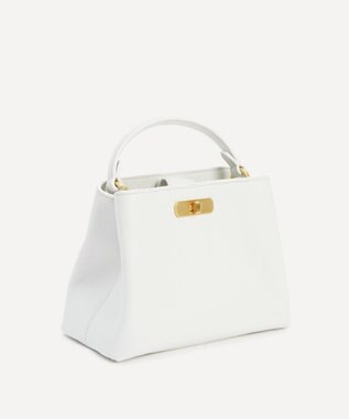 LIBERTY. アイフィス バーリントン ミニ トップハンドルバッグ ホワイト