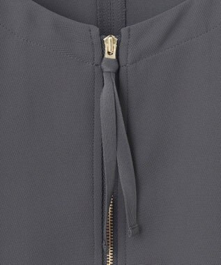 J.PRESS YORK STREET 【WOMEN】ジャージライクツイル ドルマンブルゾン グレー系