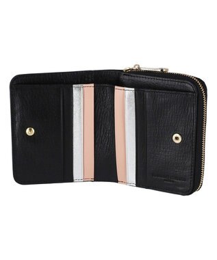 tsumori chisato CARRY ネコおこし ラウンドファスナー2つ折り財布 ブラック